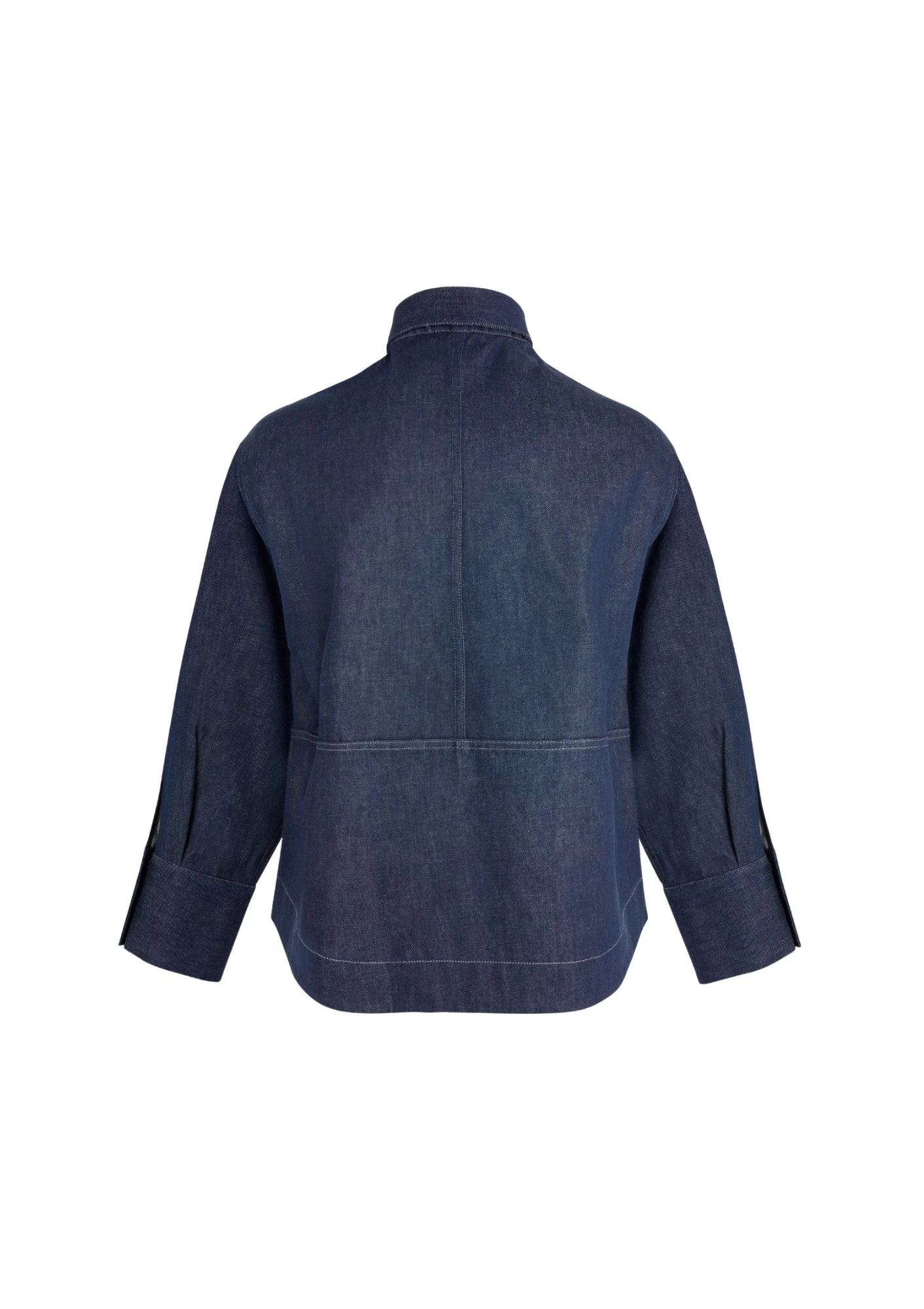 COOKE - Veste boxy en denim indigo