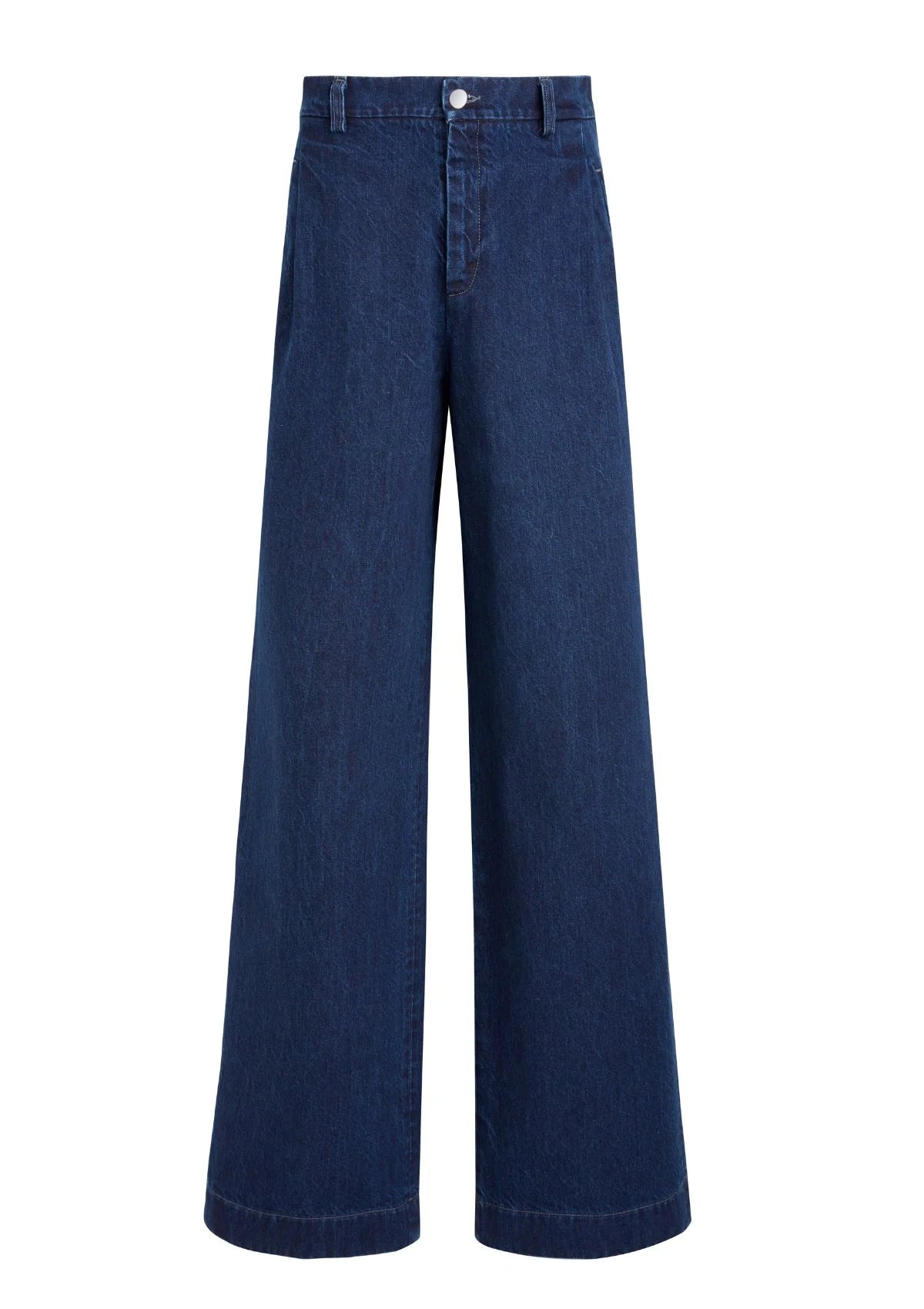 SOUTH - PLEATED TROUSER IN INDIGO DENIM