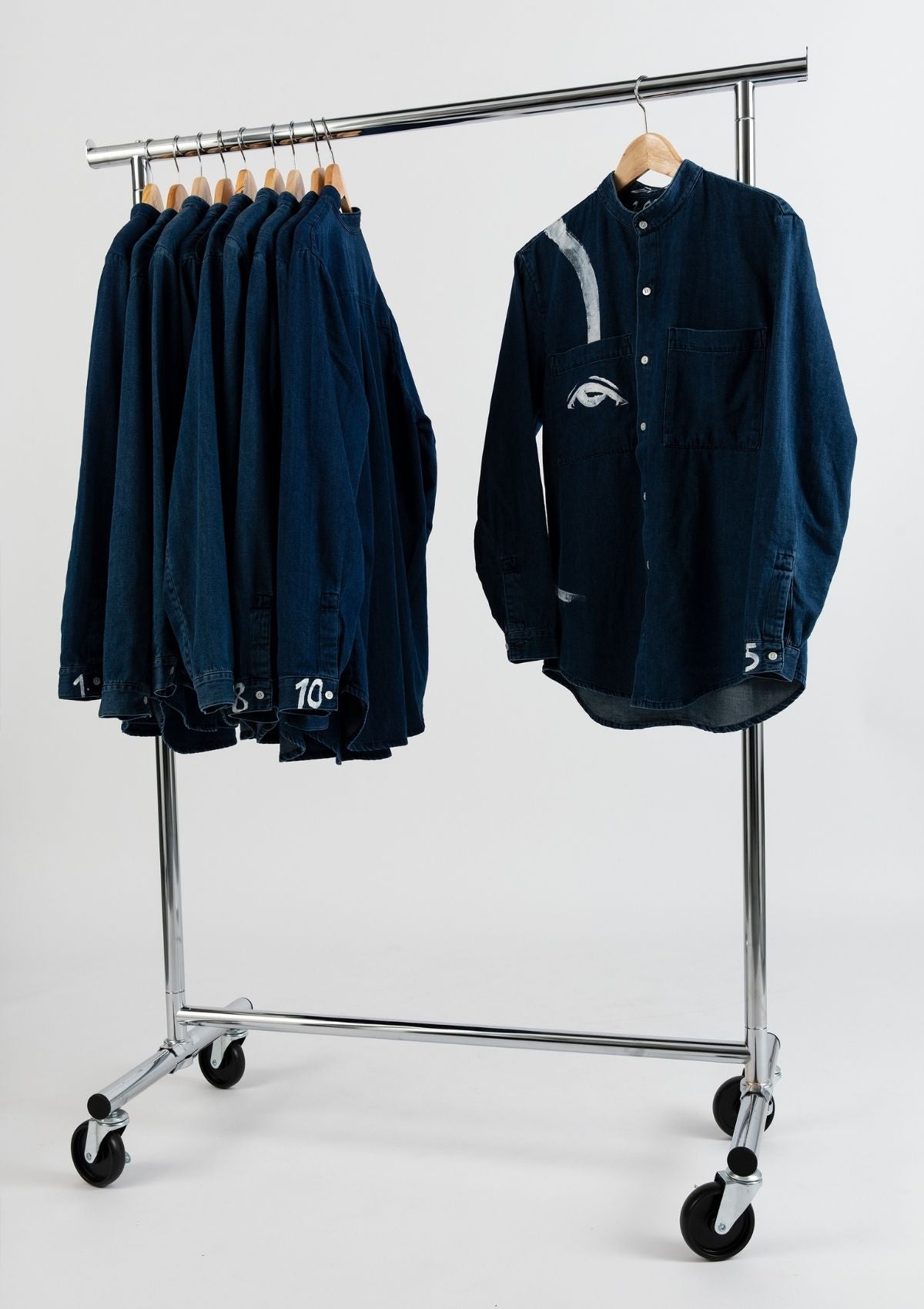 DNA loves ART - Denim Shirt - Artwork 5