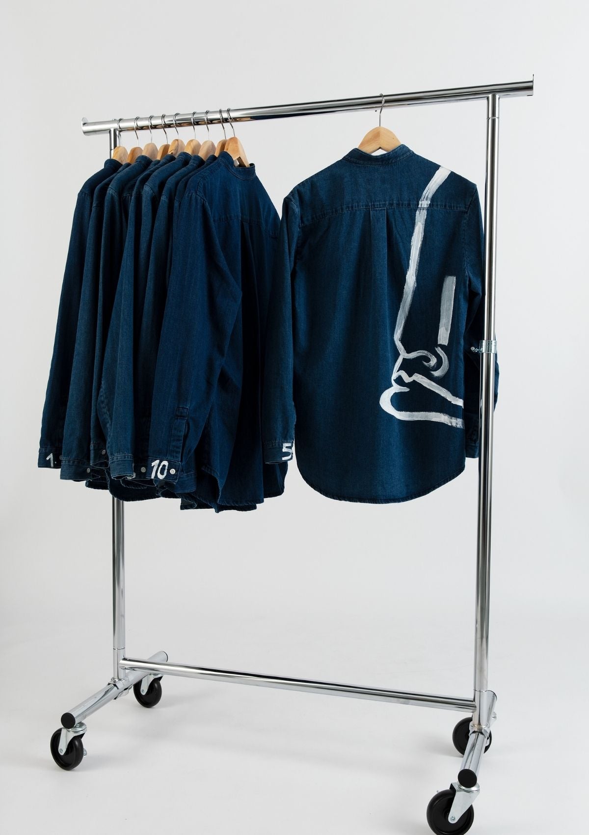 DNA loves ART - Denim Shirt - Artwork 5