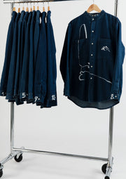 ADN loves ART - Chemise en denim - Oeuvre 8