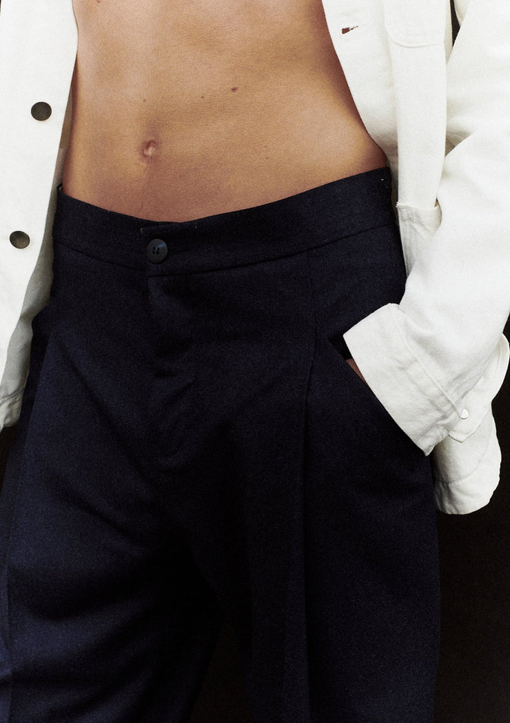 ADN Paris - RÉMUS - Le pantalon ample en flannelle