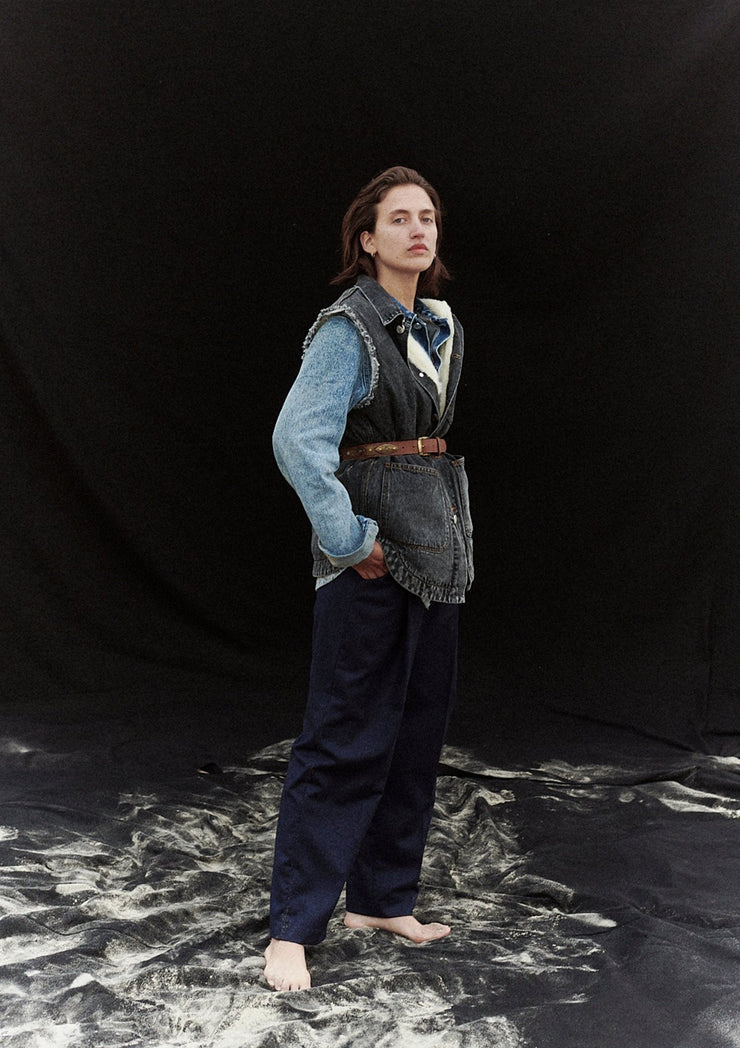 ADN Paris - RÉMUS - Le pantalon ample en flannelle