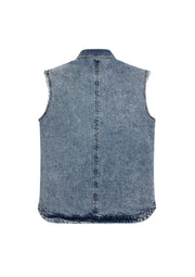 ADN Paris - EVOLUTION Teddy - Le gilet en denim upcyclé