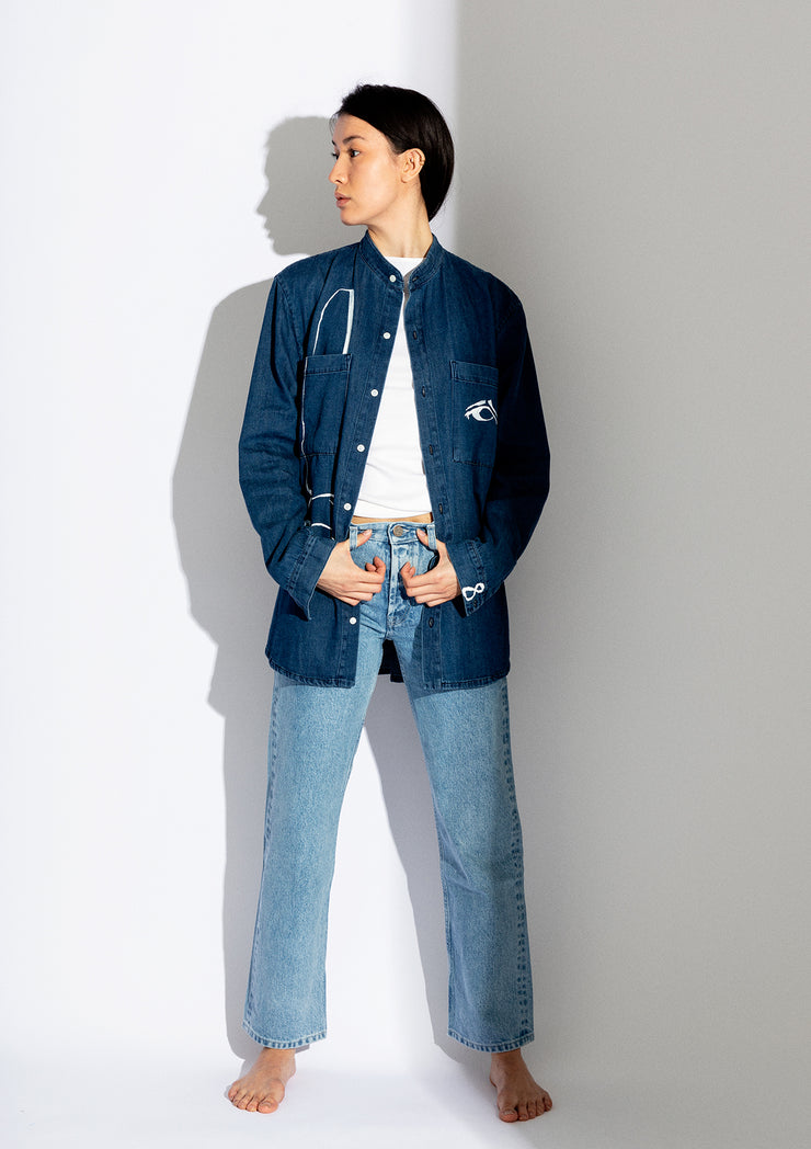 DNA loves ART - Denim shirt - Artwork 8